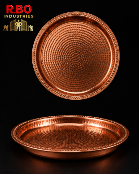 Copper Puja Plate/Thali - R.BO Industries