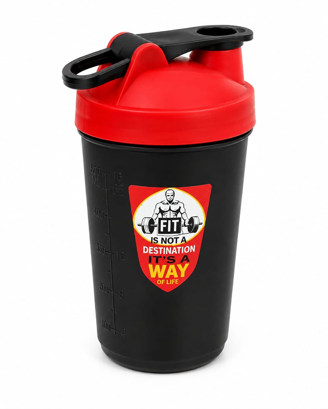 Gym Shaker Bottle For Fitness And Workout - R.BO Industries