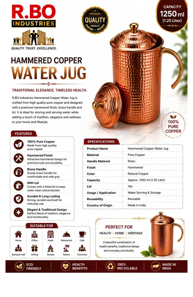 COPPER JAR DETAILS R.BO INDUSTRIES